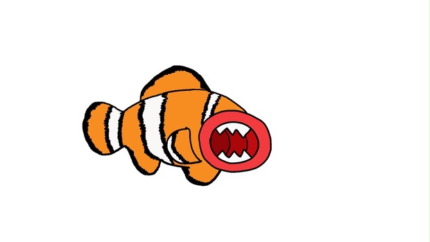 生き餌クマノミ オープンタイプ フリー Worm Japan Booth