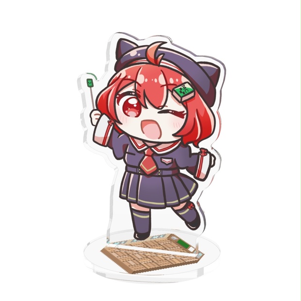赤石愛のまるっと解決アクリルフィギュア - 赤石愛のおみせ - BOOTH