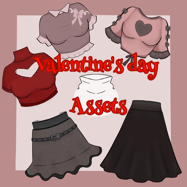 Valentine's live2d assets