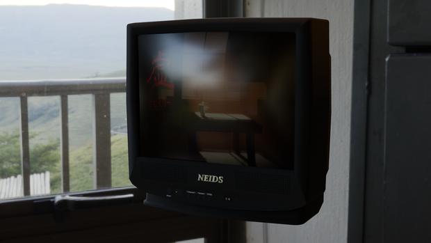 【ローポリ】ブラウン管テレビ