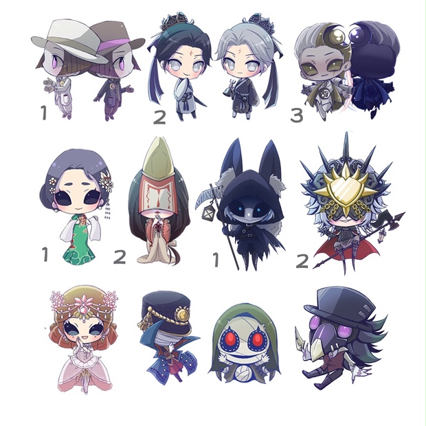 第五人格 Identity V アクリルキーホルダー フールズ・ゴールドオペラ