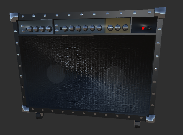 ソリッドステートギターアンプ Solid-State Guitar AMP 3D-model