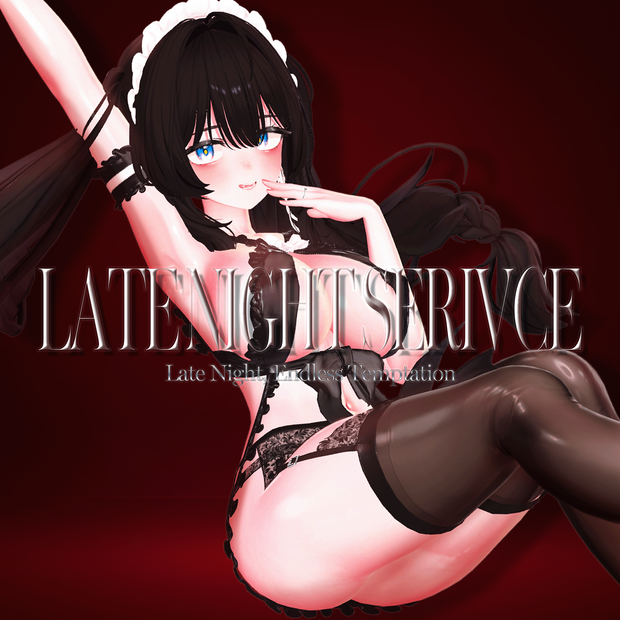 ✨【9アバター対応】 Late Night Service 【VRChat向け衣装モデル】
