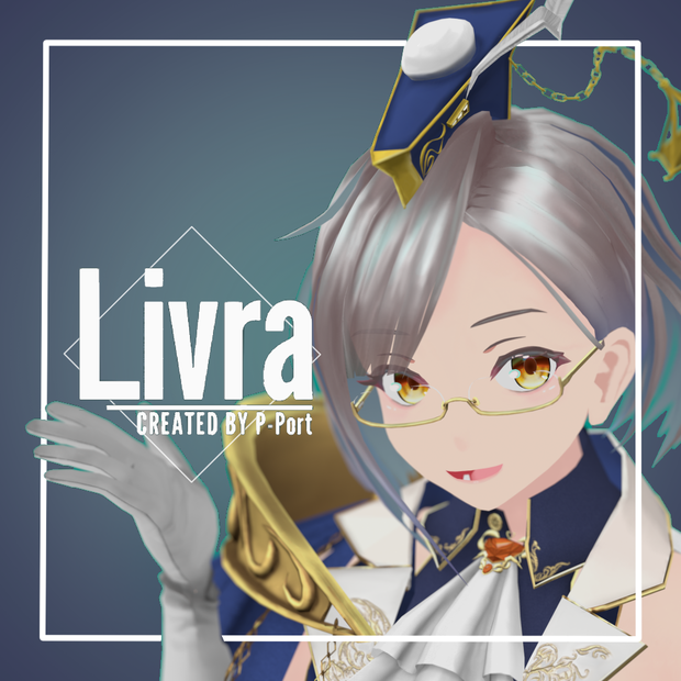 「Livra」 3D avatar for VRChat