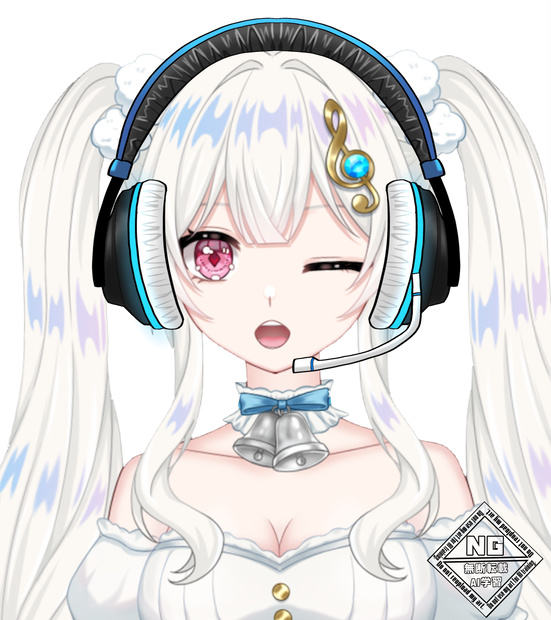 ヘッドセット🎧の素材(全3色)✨ VTuber素材/Vライバー素材/おはようVTuber/おはようVライバー/おはようVTuber素材/おはようVライバー素材 (透過素材)