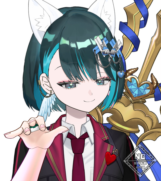 【VTuber素材】麻雀牌を持つ手の素材(透過素材)【無料素材】