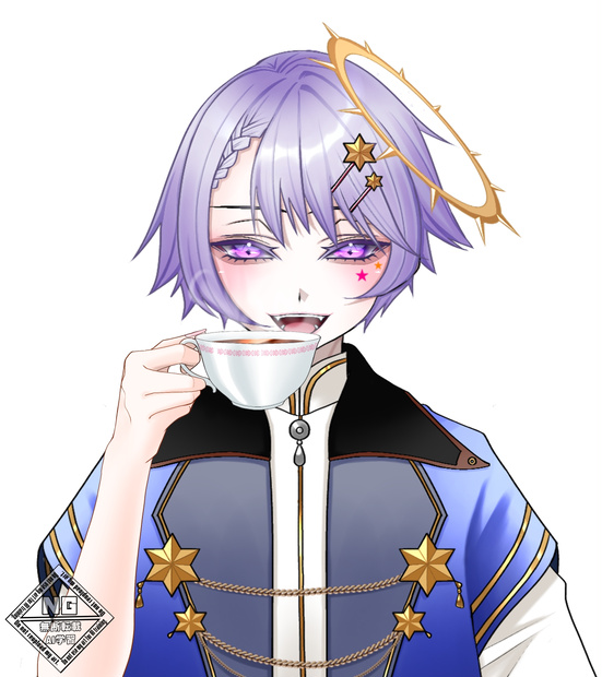 【VTuber素材】ティータイム素材☕️💗カップを持つ手の素材✨【無償素材】(透過素材)