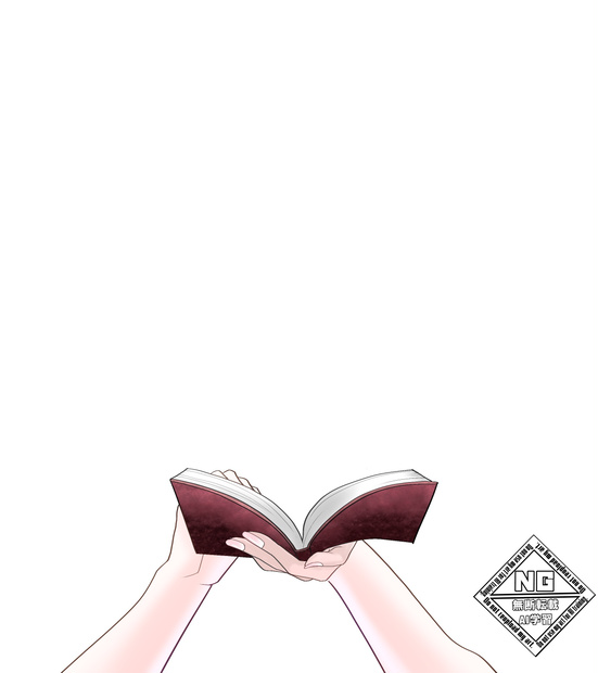 本を読む手の素材📕✨【VTuber素材】【無償素材】(透過素材)