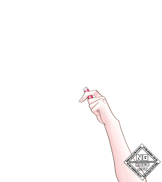 リップクリームを塗る手の素材💗【VTuber素材】【無償素材】(透過素材)