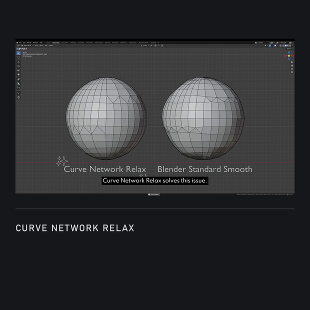 Curve Network Relax