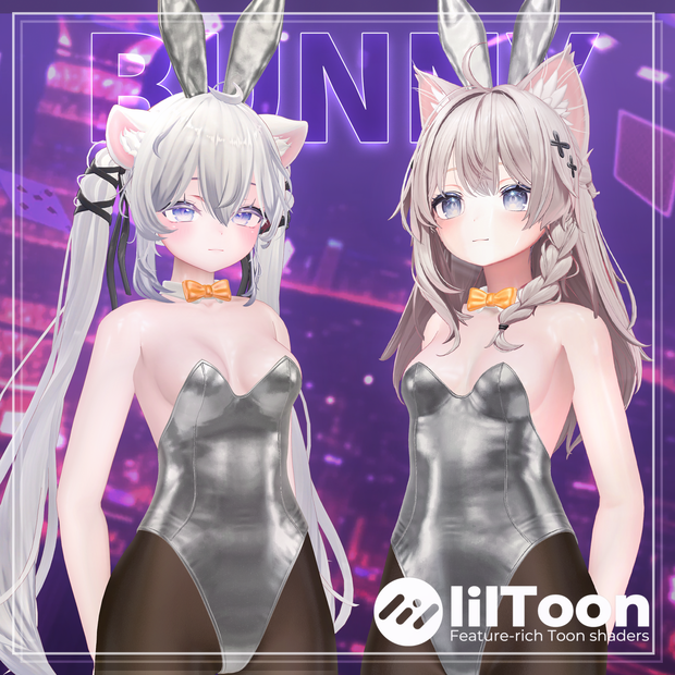 【12アバター対応】 ✦₊˚⊹ Luminous Bunny ⊹˚₊✦  バニー衣装