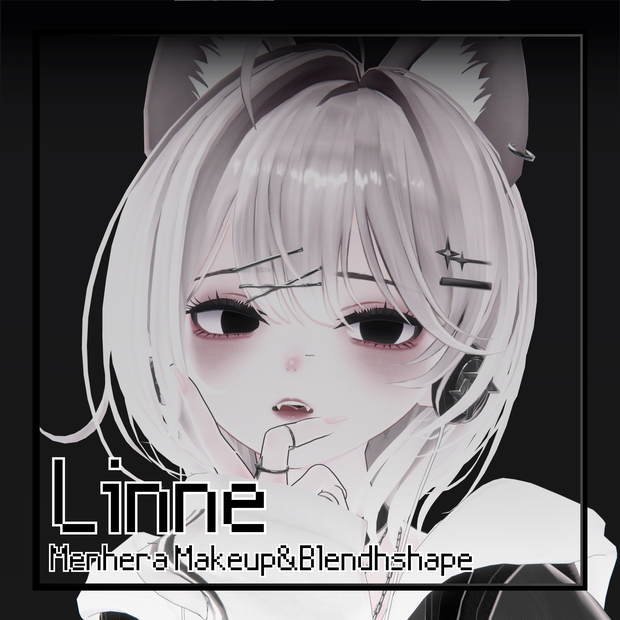 [リンネ/Linne] Menhera Makeup&blendshape