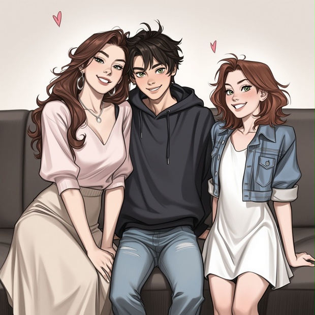 Elena, Henry and Junie - fenez - BOOTH