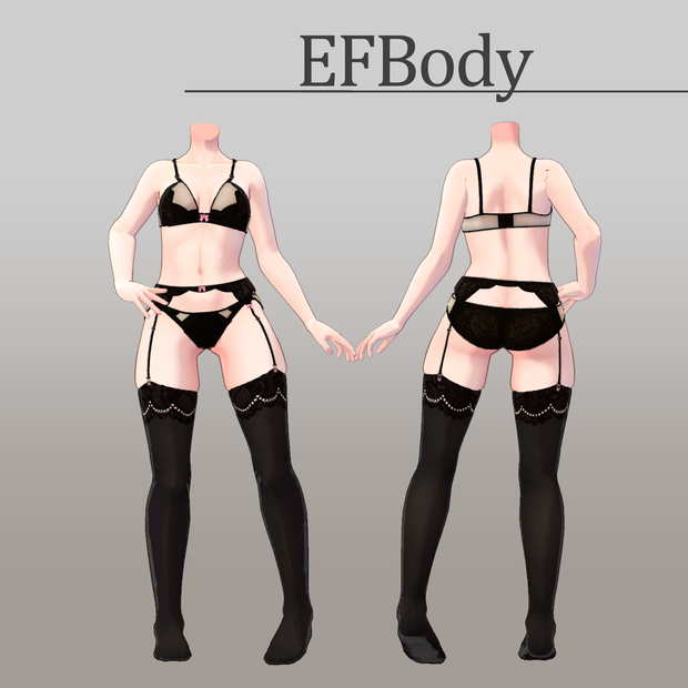 【オリジナル3D素体】EFBody ver1.2.32