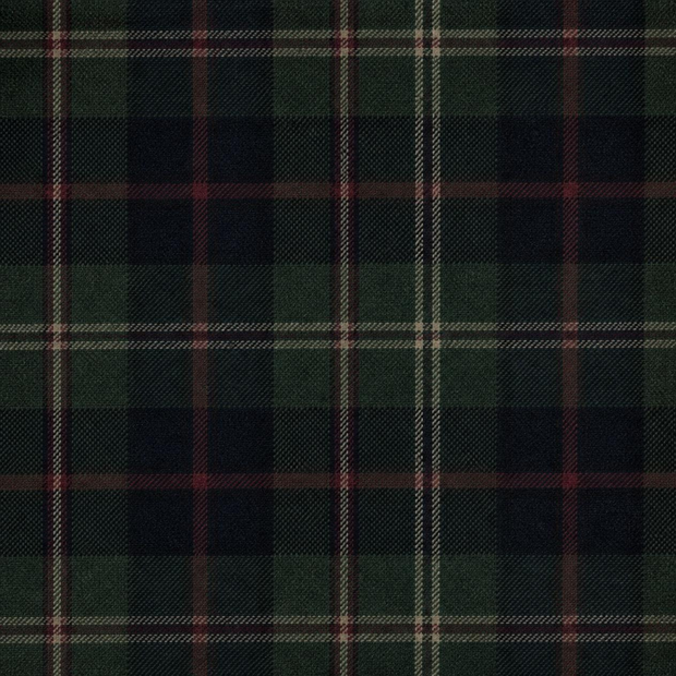 British Textile Collection｜Green & Blue Tartan 5 Patterns 英国ヴィンテージ風 グリーン＆ブルー タータンチェック5点セット