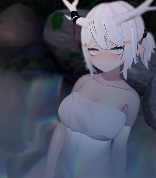 【3Dアクセサリ】シンプルバスタオル