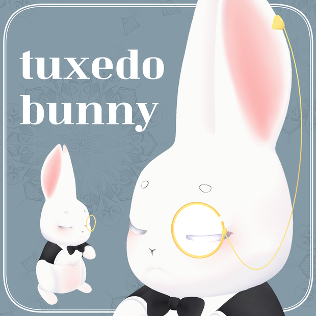 タキシードウサギ(tuxedo bunny)