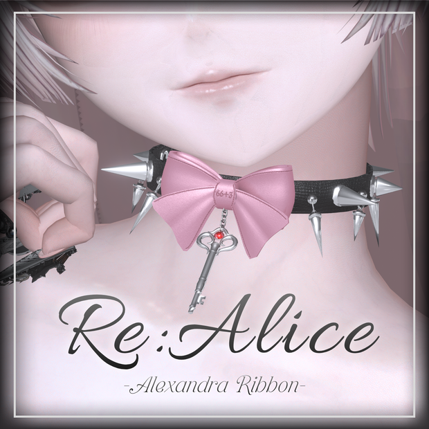 17アバター対応🎀 Re:Alice -Alexandra Ribbon- 【VRC想定】