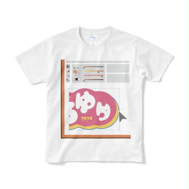 ゆるゆり × Illustrator 12周年記念クリエイターTシャツ - ウエト