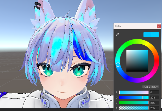メラメラ光る効果を追加するシェーダー / Glow Shader