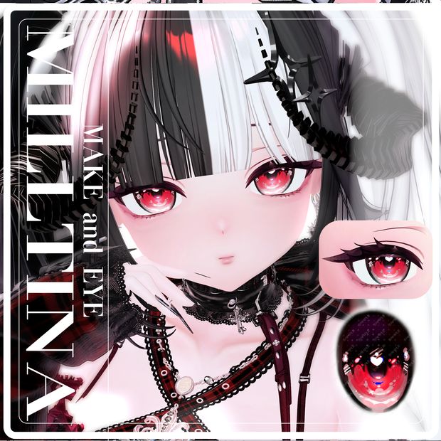 【Milltina専用】✧♥BLOODY DOLL♥✧　eye＆maketexture