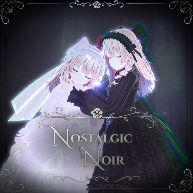 【18アバター対応】"Nostalgic Noir" 【変身衣装】 #スイセレ