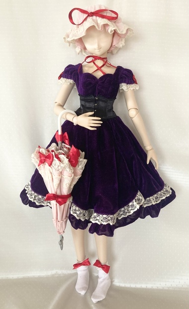 ◇ChilledCherry◇60センチドール 東方Project 物部布都 衣装