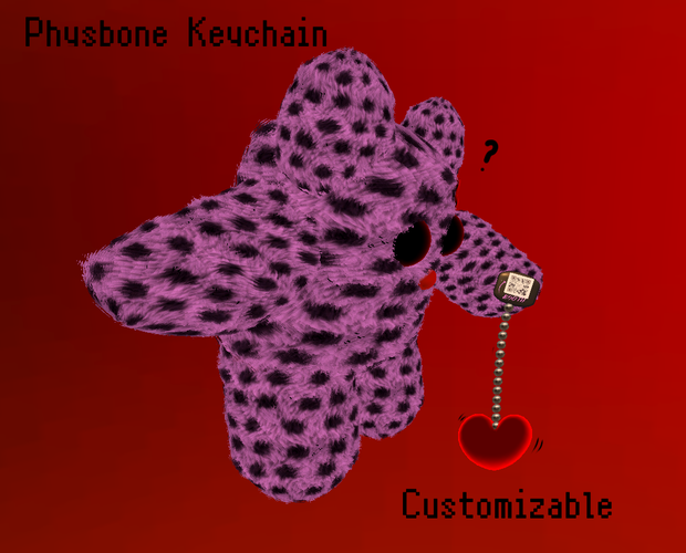 Simple Physbone Keychain