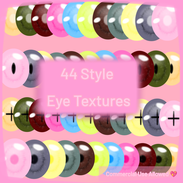 Eye Textures 44 Styles (Free) 