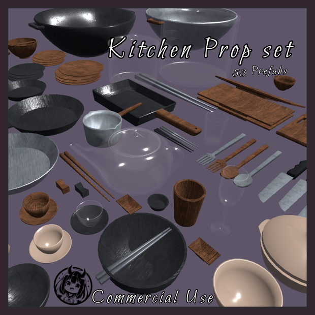 Kitchen Props Set