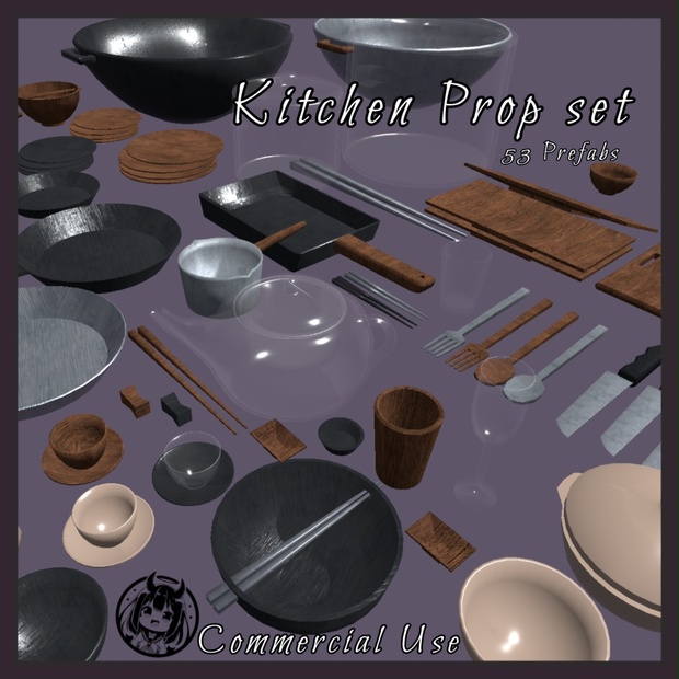 Kitchen Props Set - Elfiette - BOOTH