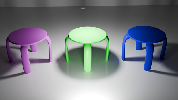 椅子の3Dモデル