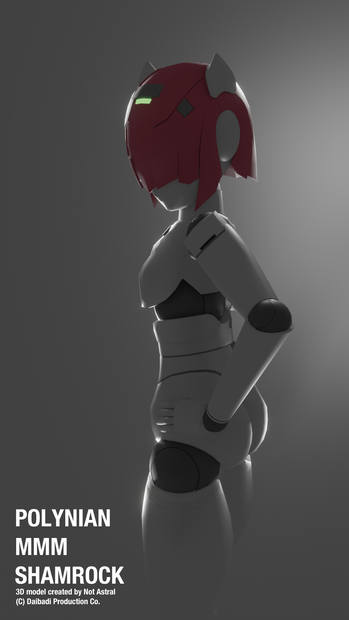  [VRChat] Polynian MMM Shamrock v0.2 [Fan Art]