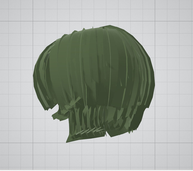 3d   髪