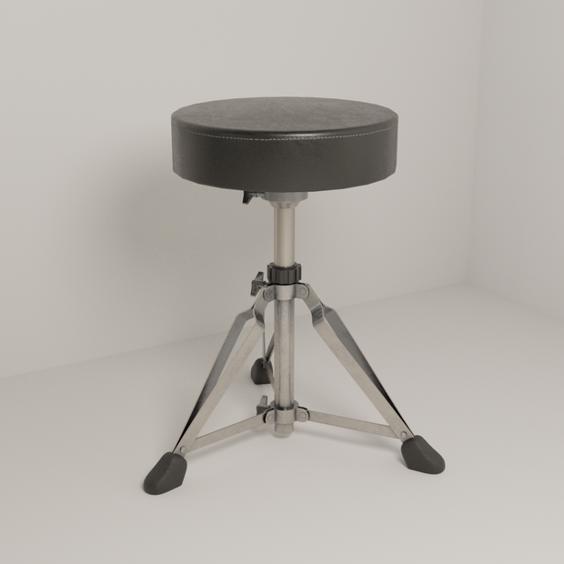 3DCG【Drums chair】ドラム椅子