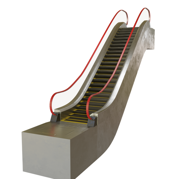 3DCG【escalator】エスカレーター