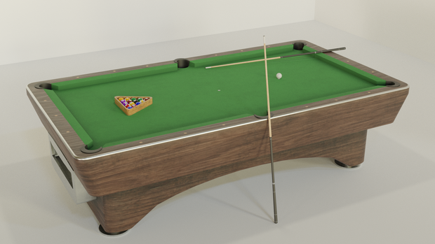 3DCG【Billiard_set】ビリヤード