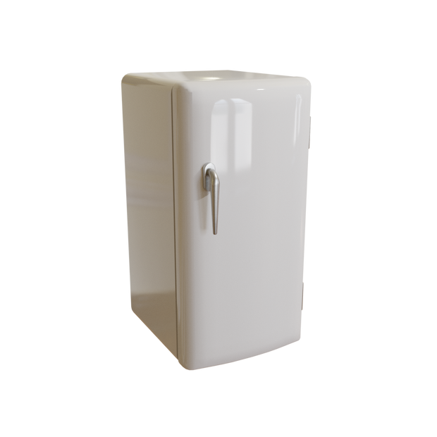 3DCG【refrigerator】冷蔵庫　レトロ