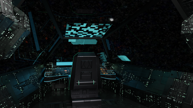 3DCG【SF_cockpit】SF コックピット 操縦席