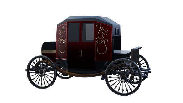 3DCG【carriage】馬車