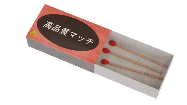 3DCG【match】マッチ