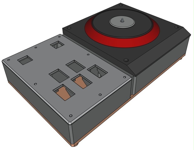 【半完成品】ビートマニア専用コントローラー DIY BeatCon [HTP-0015BM]（PS/PS2対応）