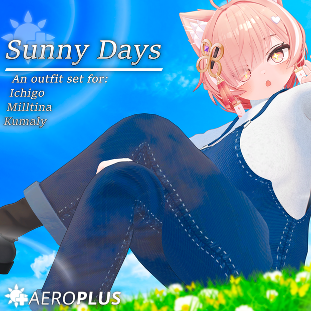 SUNNY DAYS - A VRChat Outfit for EUPHORIKA, ICHIGO, KUMALY, MILLTINA