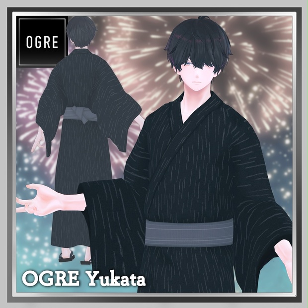 【VRC衣装】OGRE Yukata / 浴衣 - OGRE（オーガ） - BOOTH