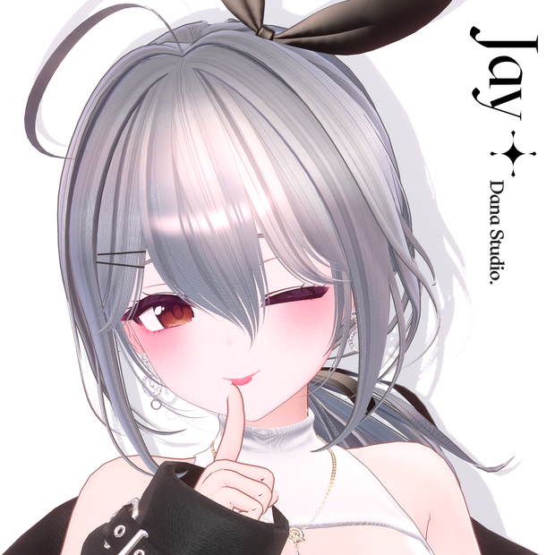 ✨【10アバター対応】 Jay Ponytail Hair