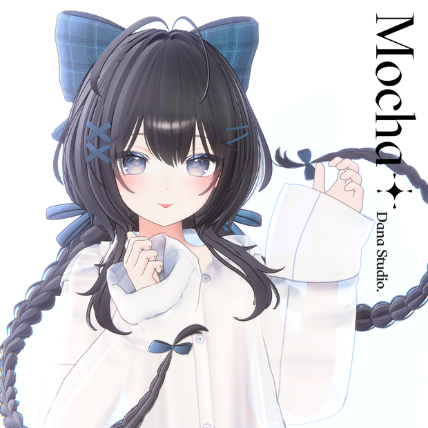 ✨【10アバター対応】 Mocha Hair