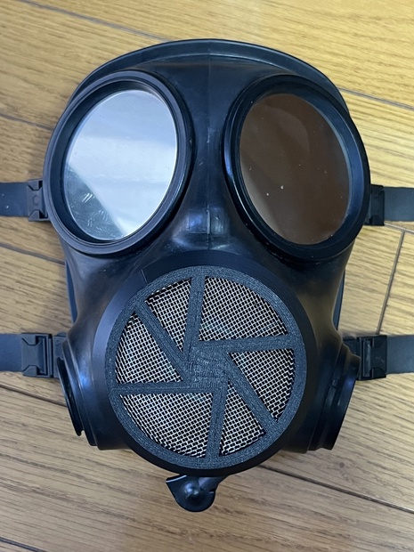FM12/S10ガスマスク フロントマウスカバー　プロテクター