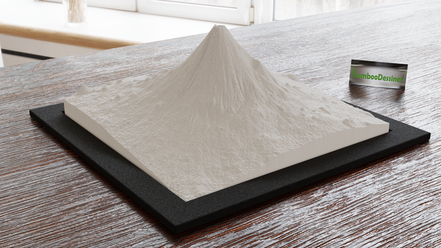 富士山（Mt.Fuji）3Dモデル(.STLデータ)