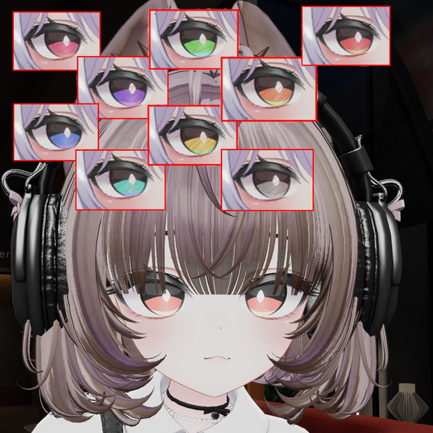 【愛莉】・【 Airi 】 EyeTexture・clean eyes