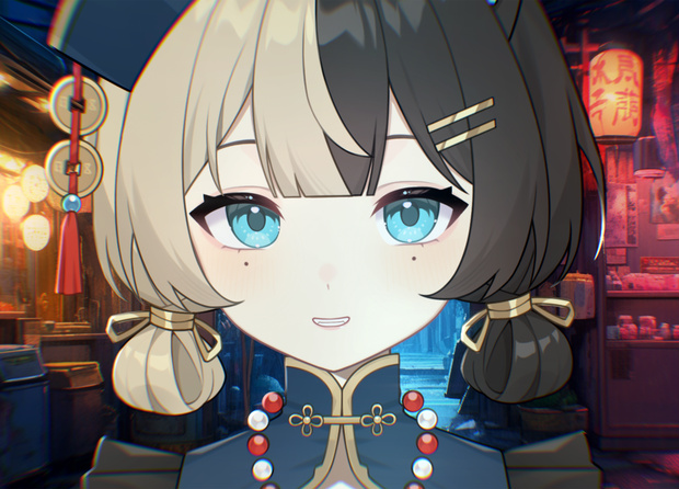 【限定1点】キョンシー道士ちゃん【SD等身変更可/VTS対応】